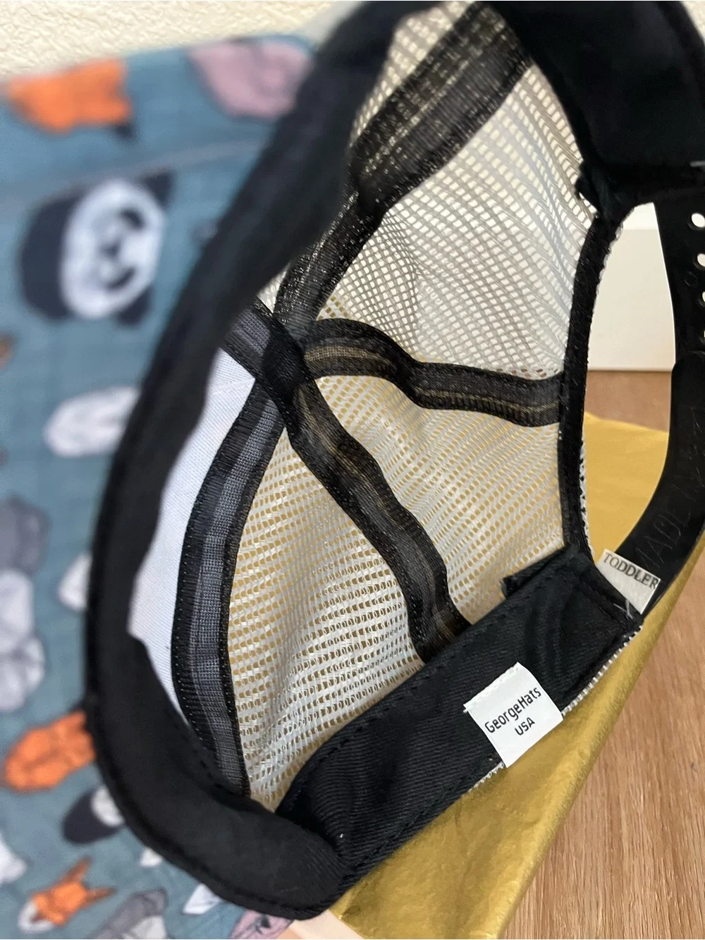 Kids Animal-Print Mesh Trucker Hat